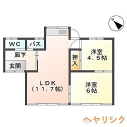 岩作早稲田貸家