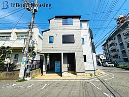 南西角地で陽当たり良好　野々上1丁目　新築2区画　1号棟