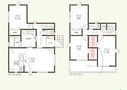 JR魚住駅徒歩11分　駐車並列2台　魚住町錦が丘1丁目　新築戸建