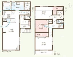 藤江駅徒歩6分　藤が丘6期　新築限定1棟