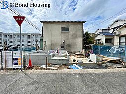 三方角地につき開放感あり　福田3丁目　新築限定1棟