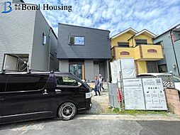 駐車並列2台可能　千鳥が丘1丁目　新築2区画　1号棟