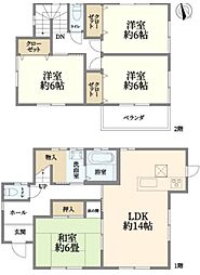 「リフォ済」「北西角地」魚住町長坂寺 築19年