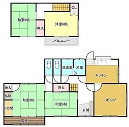 「敷地80坪以上」「車2台駐車可」大久保町高丘1丁目　築44年