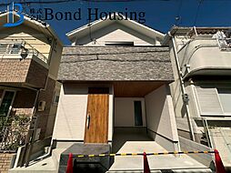 「南向き明るいリビング」「全居室2面採光」　舞子坂４丁目