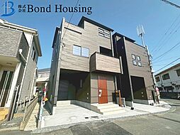 「玄関土間収納あり」「対面式キッチン」　松江　全2棟　1号棟