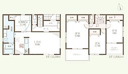 お車並列3台駐車可能・小中学校徒歩10分圏内　竹の台6期