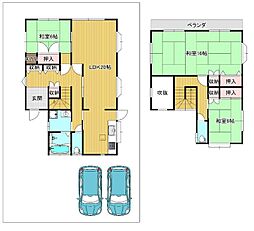 敷地面積60坪以上　上新地2丁目　中古戸建