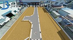 「西新町駅徒歩7分」「明石駅徒歩圏」 硯町全8棟E号地