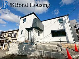 南東角地の物件　舞子坂1期　新築戸建