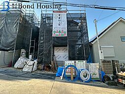 小中学校徒歩15分圏内で安心通学　松が丘3丁目　全2区画　1号棟