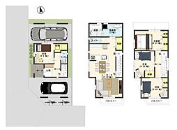 耐震等級3取得 星陵台1丁目 新築2区画 1号棟