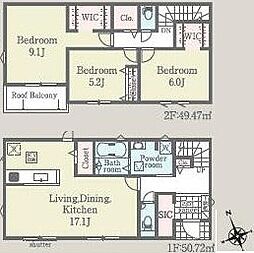 角地につき開放的　朝霧台24-1期　3号棟