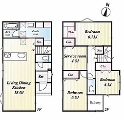 耐震等級3取得　第1塩屋町　新築4区画　3号棟