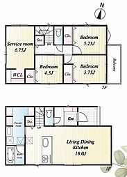 山電滝の茶屋駅まで徒歩4分　第1塩屋町　新築4区画　4号棟