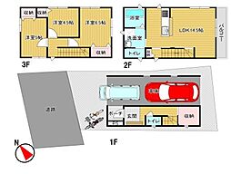 照明器具・エアコン各部屋完備　二見町西二見　新築限定1棟