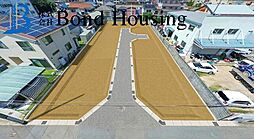 「西新町駅徒歩7分」「スーパースグ」 硯町全8棟B号地