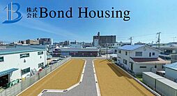 「西新町駅徒歩7分」「建築条件無」 硯町全8棟F号地