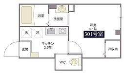 ベルメゾンII 301号室