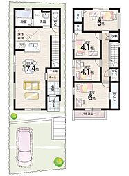 箕面市外院　第1期　新築一戸建て 1号地