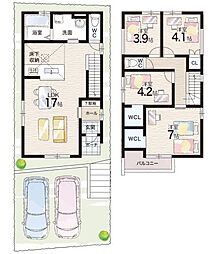 箕面市外院　第1期　新築一戸建て 2号地