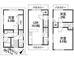 尼崎市田能　中古一戸建て