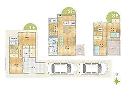 豊中市庄内幸町　新築一戸建て 6号地