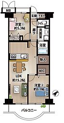 シャンテ川西　3号棟