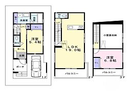 川西市花屋敷　新築一戸建て 1区画