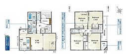 枚方市渚東町　新築一戸建て 1区画