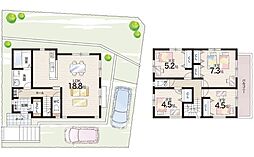 箕面市桜ケ丘　新築一戸建て 1区画