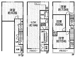 尼崎市金楽寺町　中古一戸建て