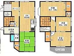 尼崎市田能　中古一戸建て 1区画