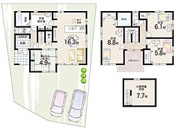 甲賀市水口町鹿深第2期　新築一戸建て 37号地