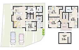 甲賀市水口町鹿深第1期　新築一戸建て 20号地