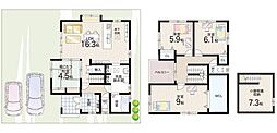 野洲市小篠原第6期　新築一戸建て 2号地