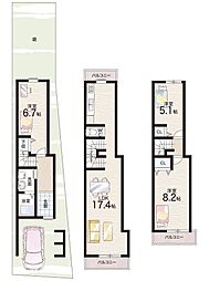 京都市右京区谷口園町　新築一戸建て