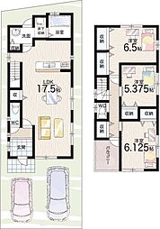 宇治市五ケ庄檀ノ東　新築一戸建て