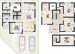 甲賀市水口町西林口第2期　新築一戸建て 6-1-1号地