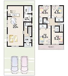 草津市矢橋町　第23-1期　新築一戸建て 2号地