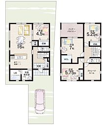 亀岡市安町　新築一戸建て 1号地