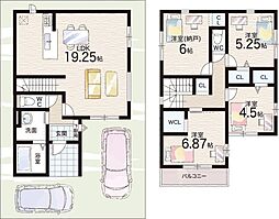 城陽市富野乾垣内　第1期　新築一戸建て 1号地