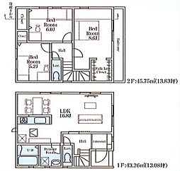 宇治市五ケ庄戸ノ内　第23-1期　新築一戸建て 2号地