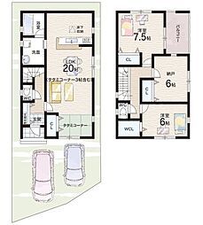 亀岡市篠町野条　第4期　新築一戸建て 1号地