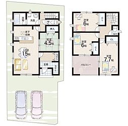 野洲市永原　第1期　新築一戸建て 2号地