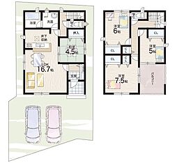 野洲市永原　第1期　新築一戸建て 1号地