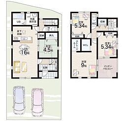 野洲市高木　第1期　新築一戸建て 1号地