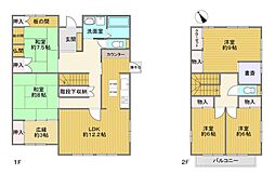 小郡市希みが丘5丁目5SLDK一戸建て