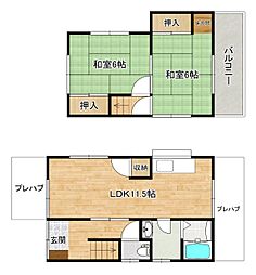 広島市安佐南区相田７丁目の一戸建て