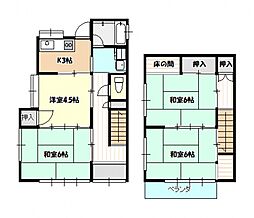 広島市安佐南区伴東４丁目の一戸建て